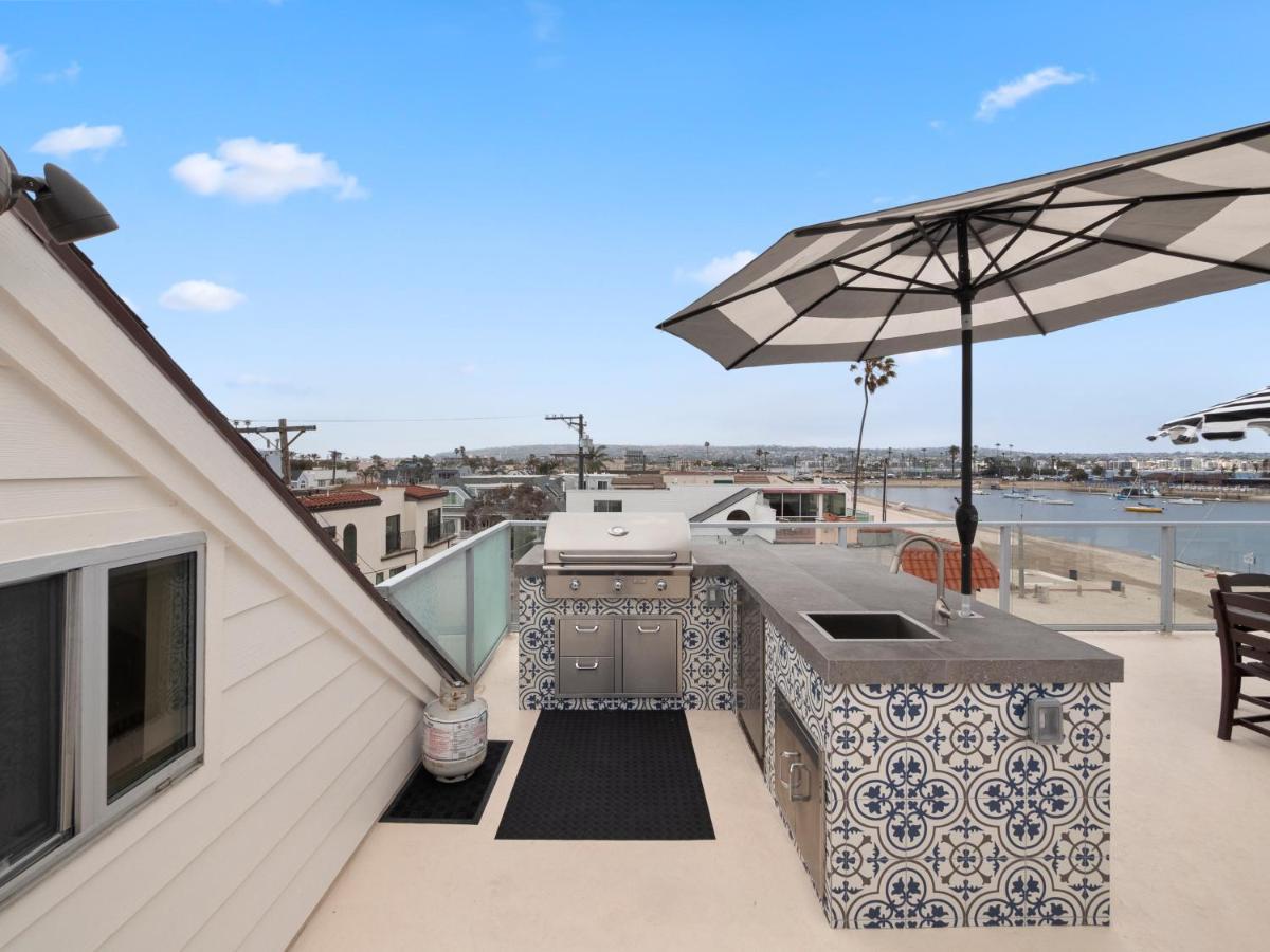 Stunning Bayfront Condo With Gorgeous Views, Garage, Massive Roof Deck & Ac - Dogs Welcome! San Diego Exterior photo