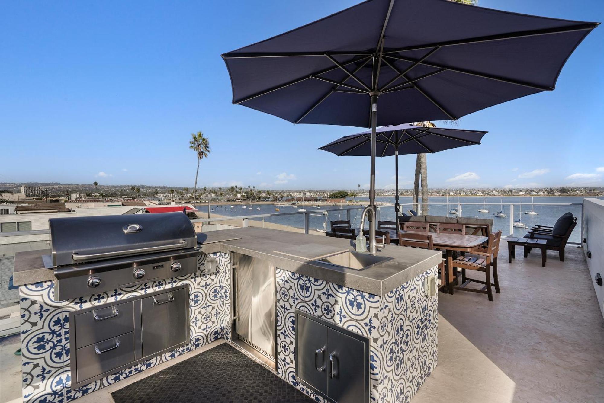 Stunning Bayfront Condo With Gorgeous Views, Garage, Massive Roof Deck & Ac - Dogs Welcome! San Diego Exterior photo